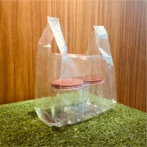 24 x 38cm T-Shirt Clear Bag(50pcs)