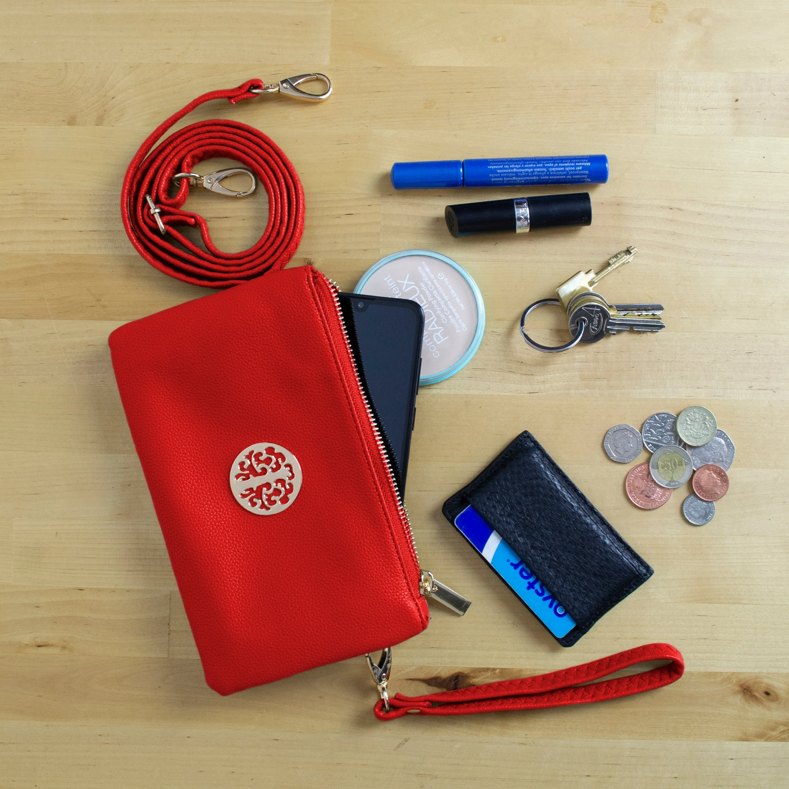 2in1 Shoulder Bag and Wrist Bag
