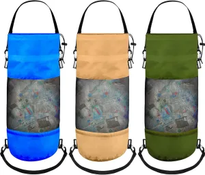 3 Pack Boat Trash Bags Portable Trash Can Accessories Mesh Garbage Container for Boat Kayak Camper Men Women Adults