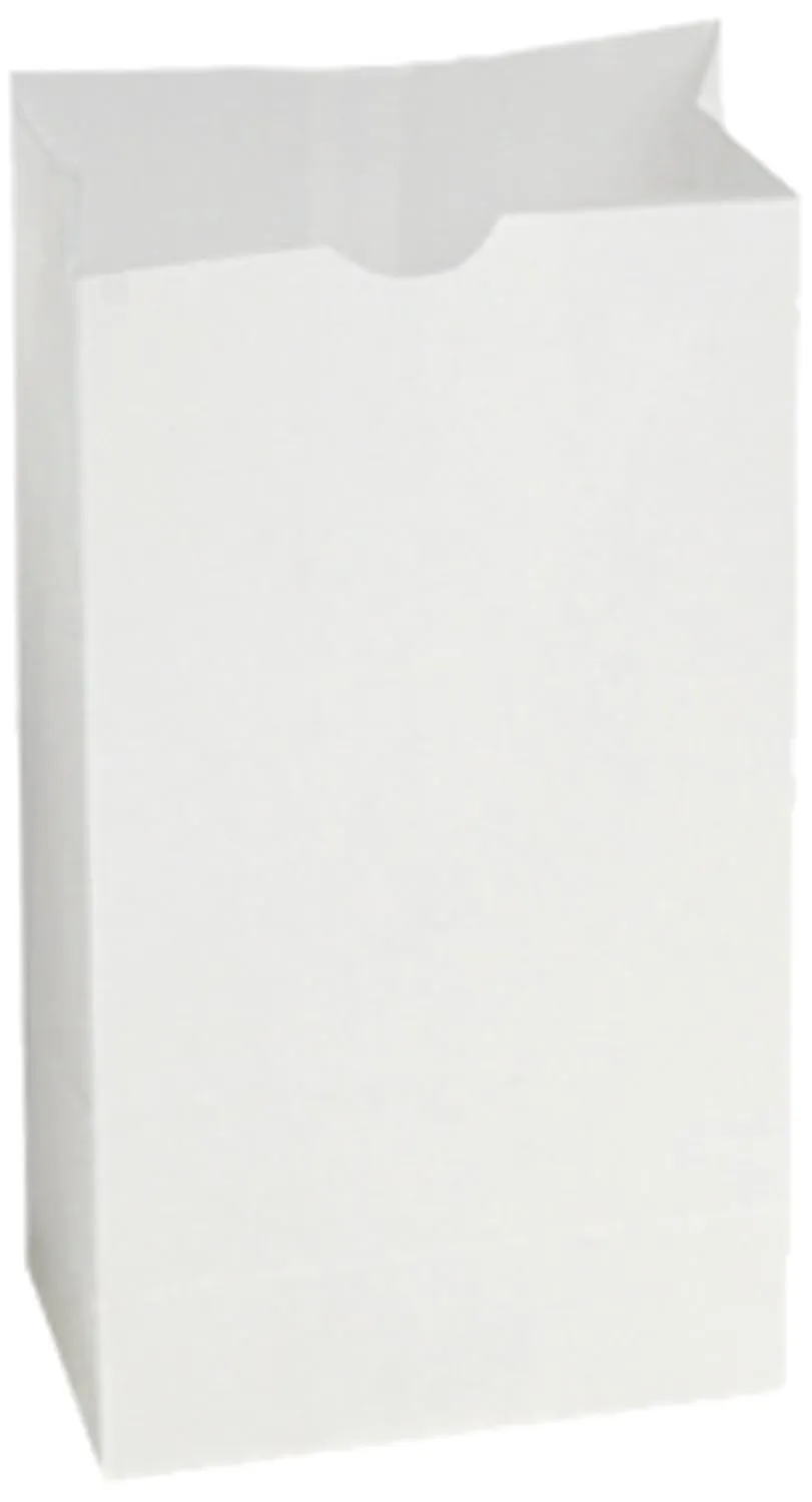 300294 SOS Bakery Bag Dubl Wax®, 5w x 3 1/8d x 9 11/16h, White (Case of 1000)