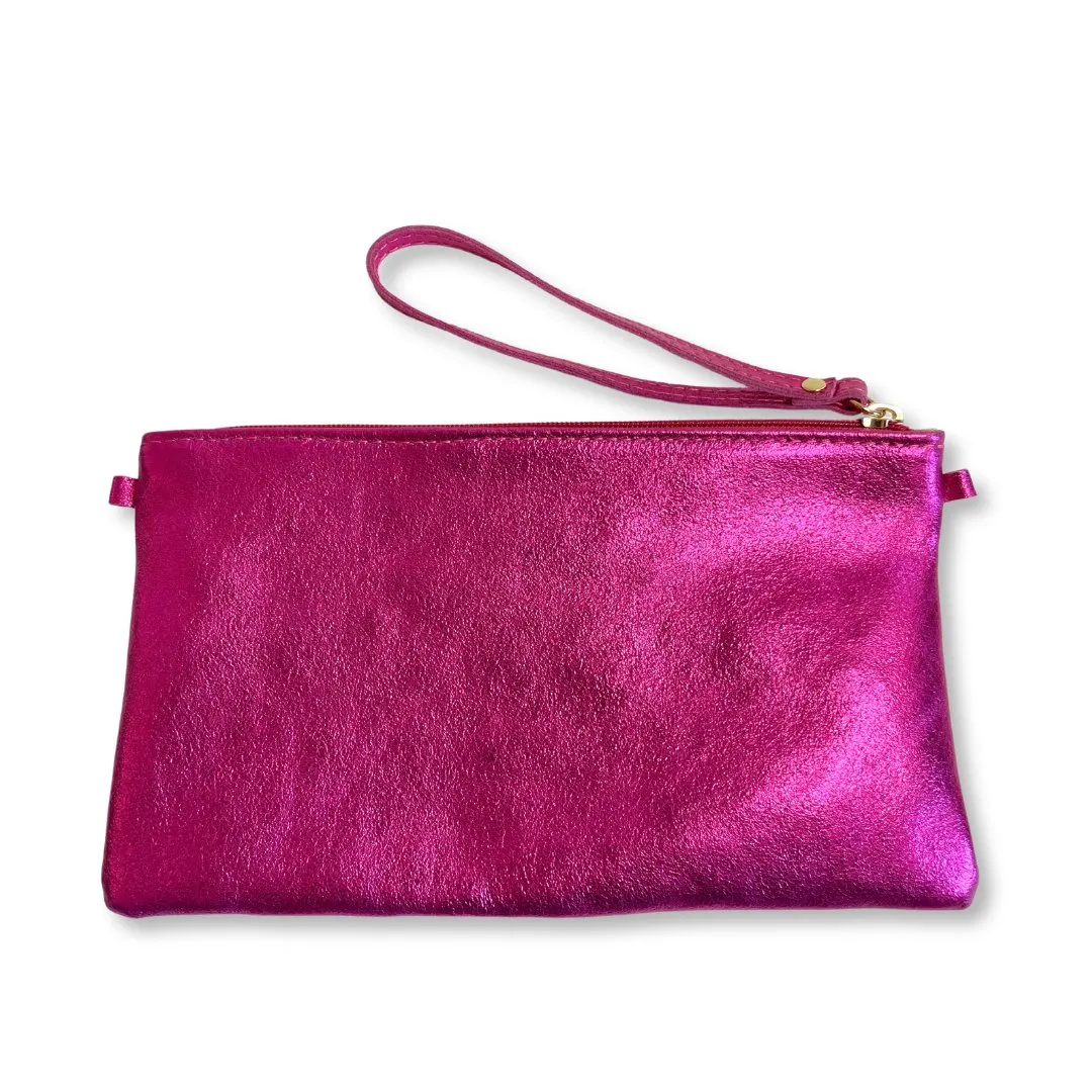4-IN-1 POUCH IN HOT PINK