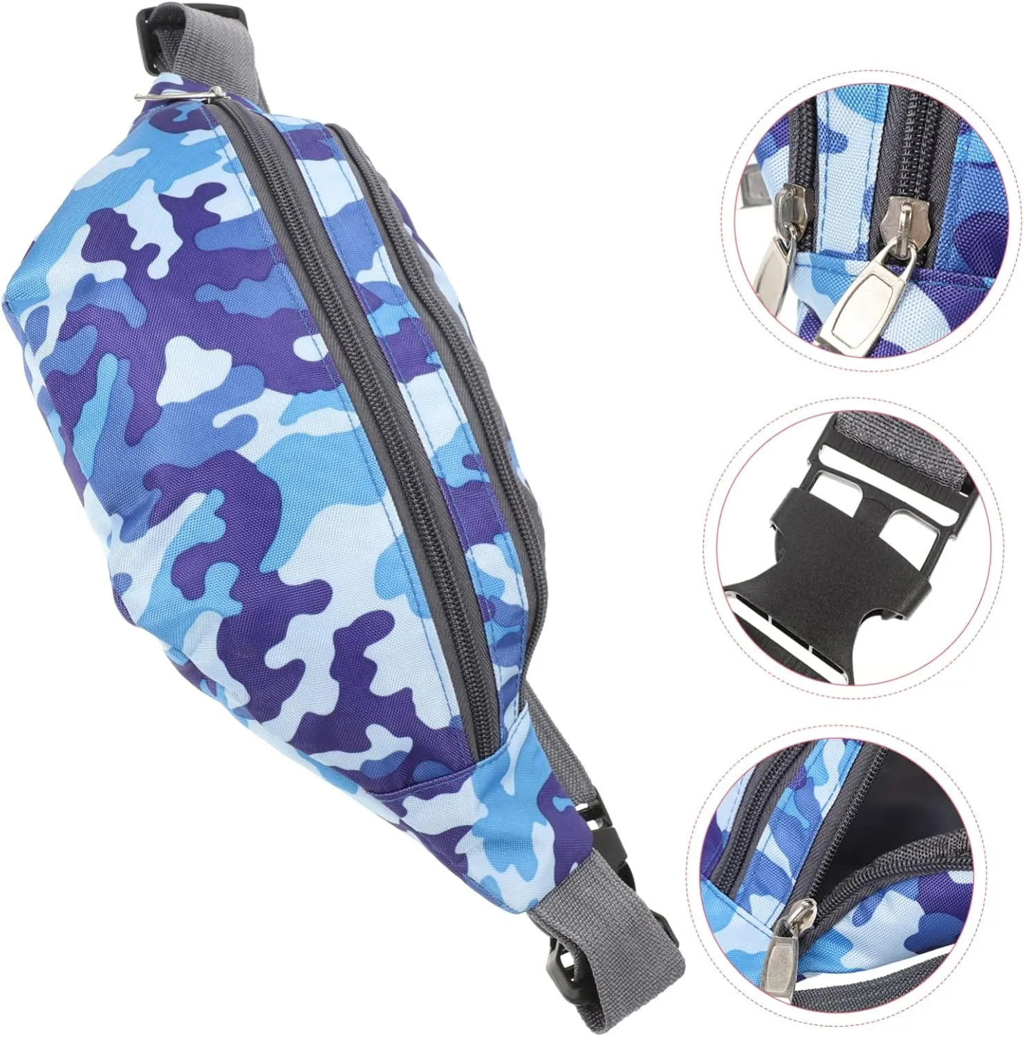 4pcs Pack Satchel Man Bag for Men Crossbody Mens Crossbody Kids Purses Cross Shoulder Bag Men Crossbody Waist Bags Sash Bags for Women Crossbody Water Proof Men's Wallet Metal