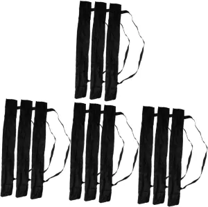 4sets Bag Waterproof Umbrella Pouch Polyester Bag Shoulder Straps for Outdoor 3pcs*4