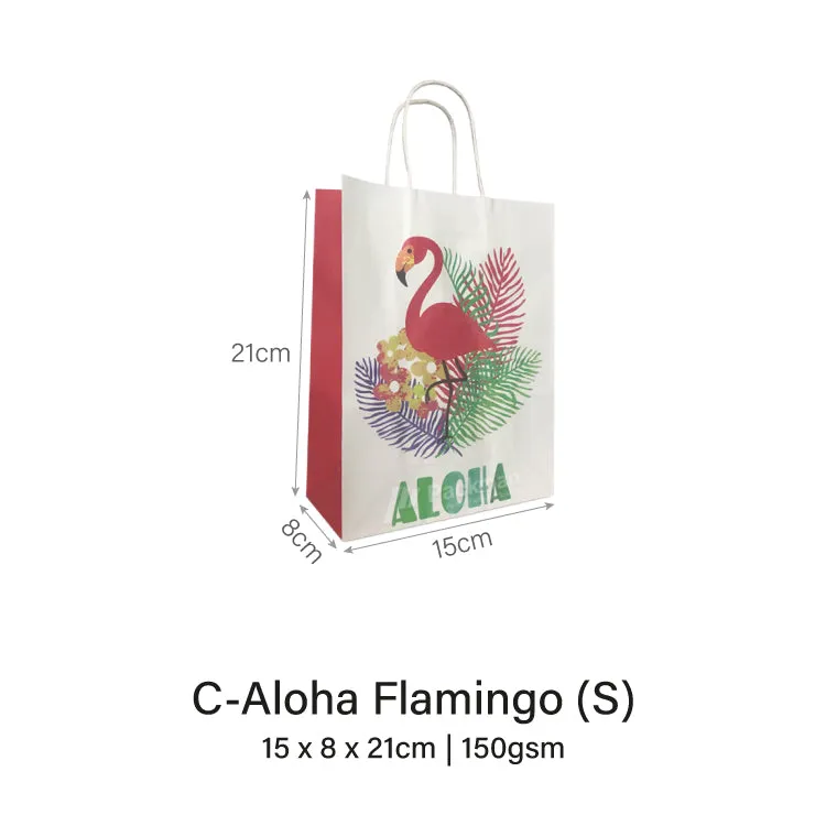 Aloha Flamingo Party Bag (50pcs)