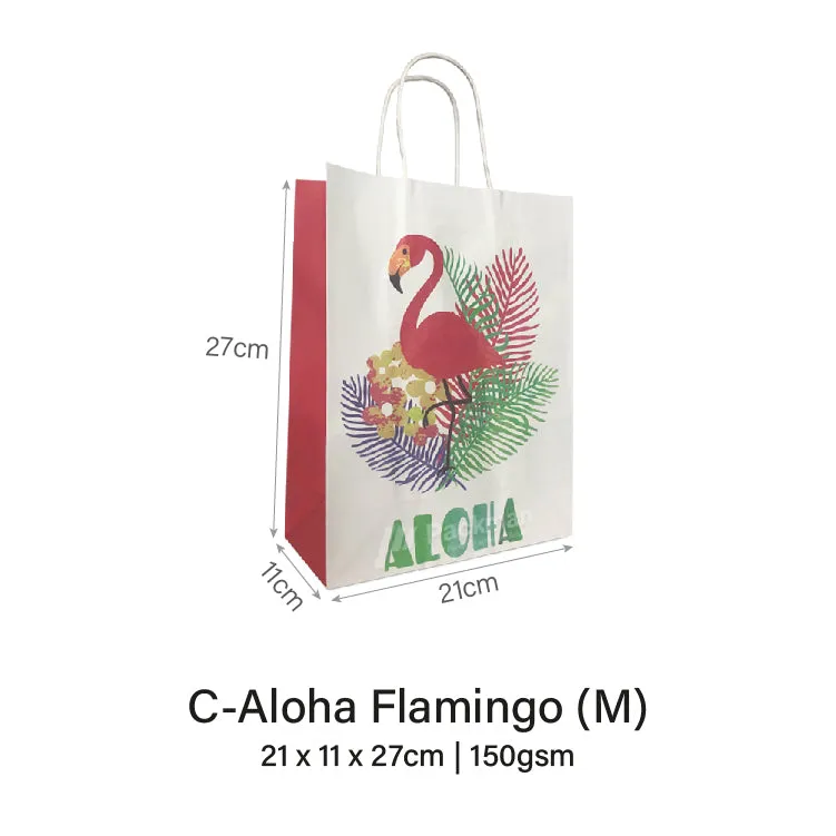 Aloha Flamingo Party Bag (50pcs)