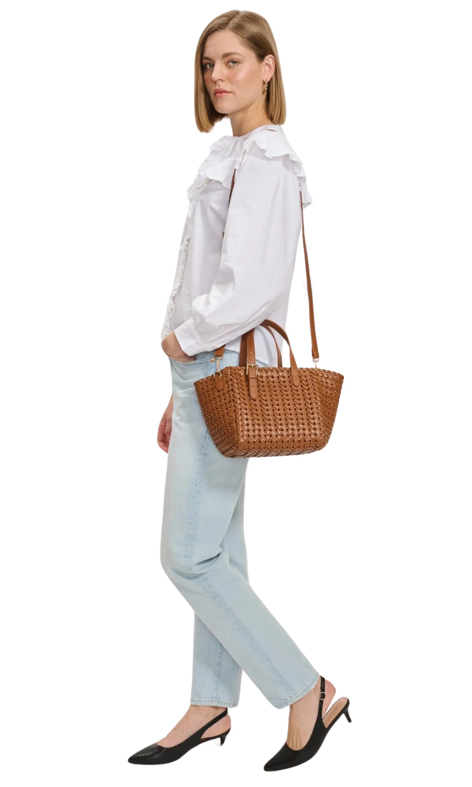 Andiamo Woven Crossbody