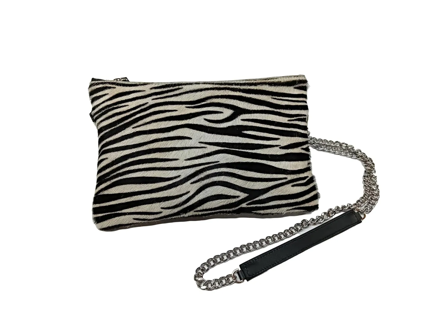 Animal Print Genuine Calf Fur Clutch Bag, Trendy Quilted Handbag, Convertible Shoulder Bag, Handmade Crossbody Purse, Handmade Greek Product