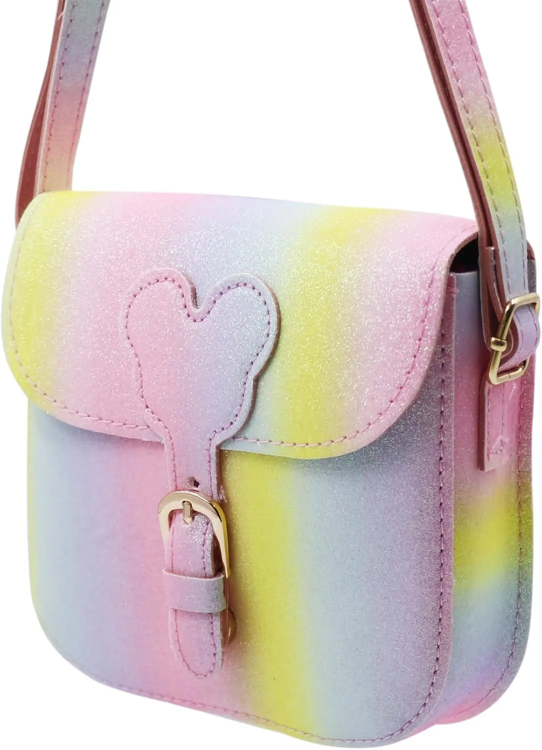 ANKOMINA Little Girls Purse Cute Leather Crossbody Bag Mini Shoulder Bag for Kids,Toddler