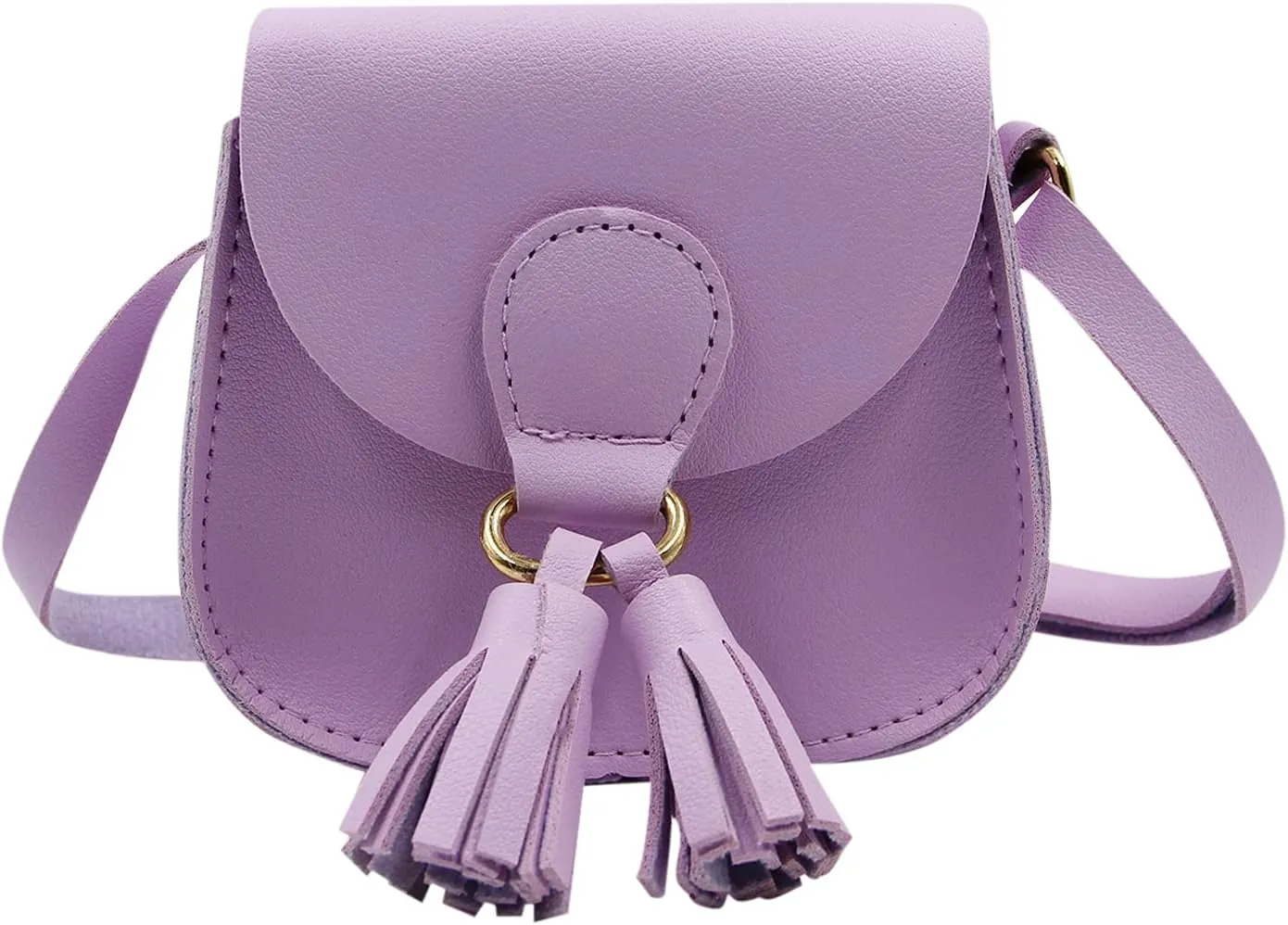 ANKOMINA Little Girls Purse Cute Leather Crossbody Bag Mini Shoulder Bag for Kids,Toddler