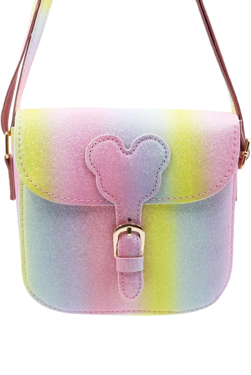 ANKOMINA Little Girls Purse Cute Leather Crossbody Bag Mini Shoulder Bag for Kids,Toddler
