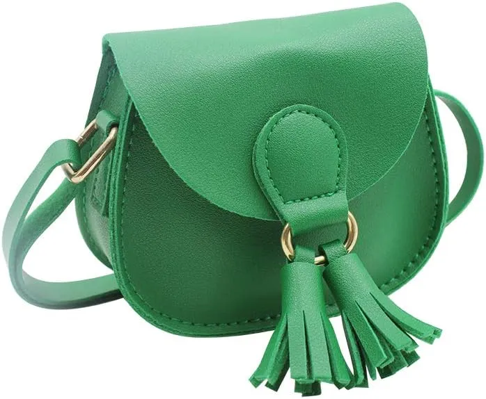 ANKOMINA Little Girls Purse Cute Leather Crossbody Bag Mini Shoulder Bag for Kids,Toddler