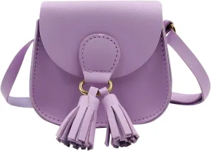 ANKOMINA Little Girls Purse Cute Leather Crossbody Bag Mini Shoulder Bag for Kids,Toddler