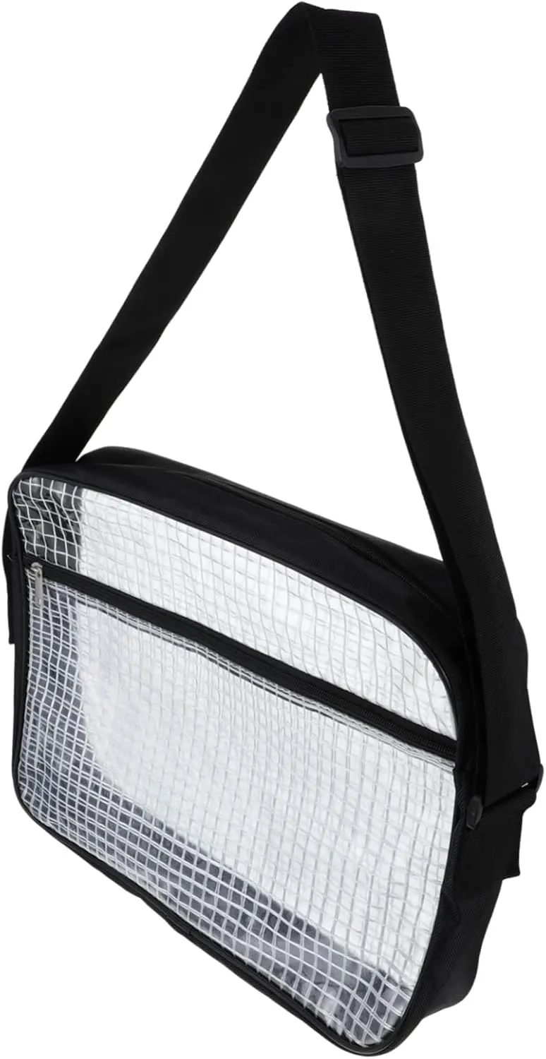 Anti-static Pvc Tool Bag Large Capacity Shoulder Pouch for Electronics Crossbody Bag for Cleanroom Tool Storage Case 17 Inch