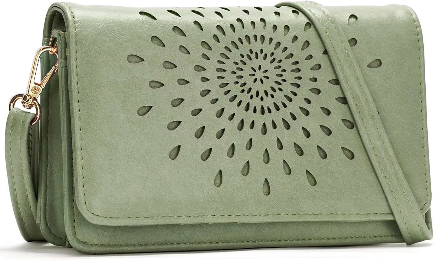 APHISON Crossbody Bags For Women,Wristlet Wallet Phone Purse Shoulder handbags Multi-Function Small RFID Clutch Card Holder