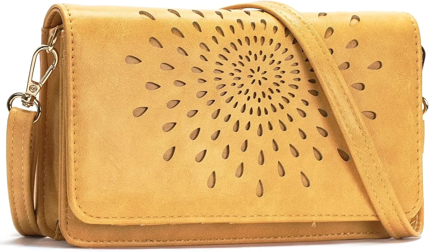 APHISON Crossbody Bags For Women,Wristlet Wallet Phone Purse Shoulder handbags Multi-Function Small RFID Clutch Card Holder
