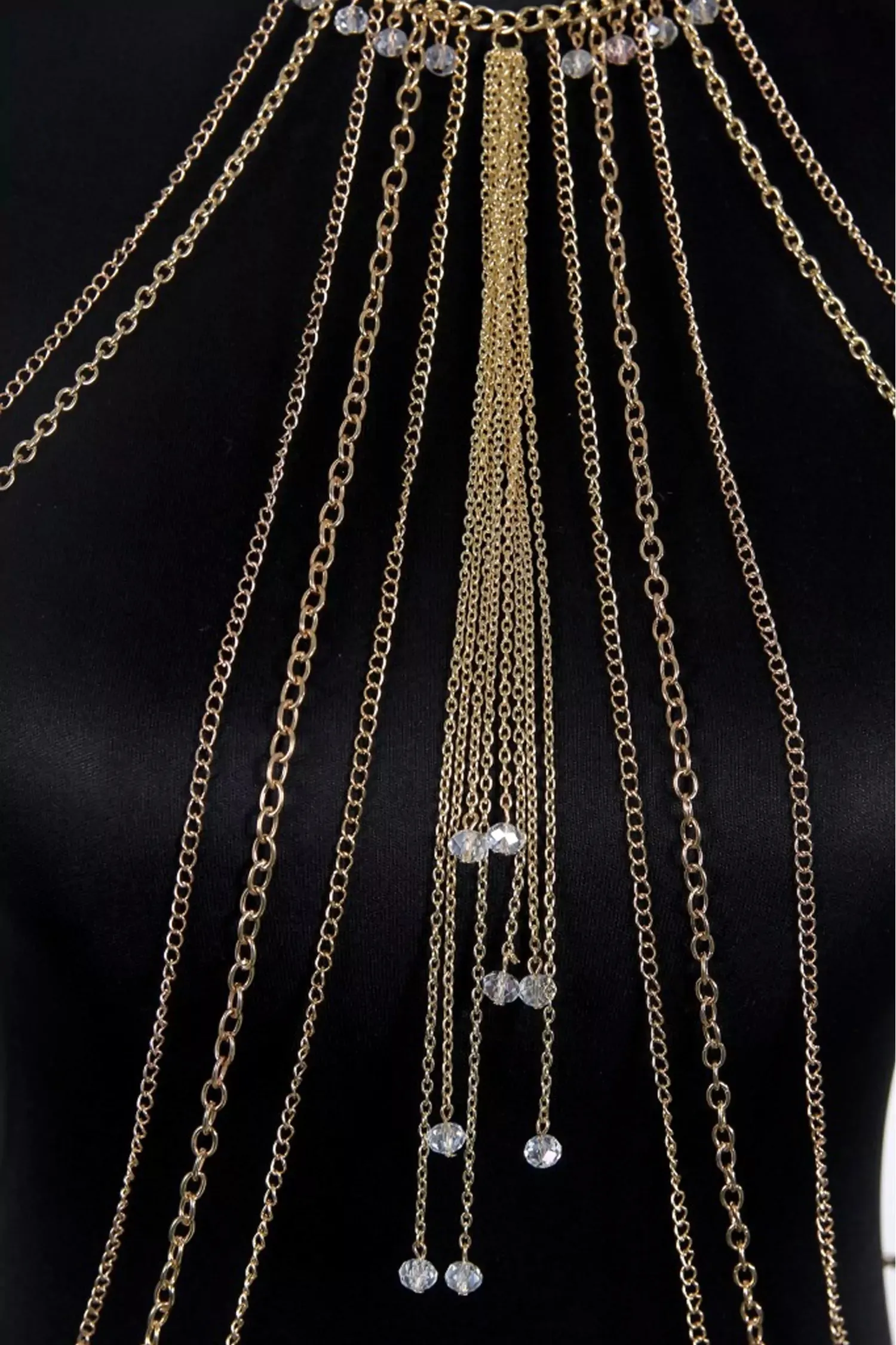 Ariyah Bikini Embellished Body Chain