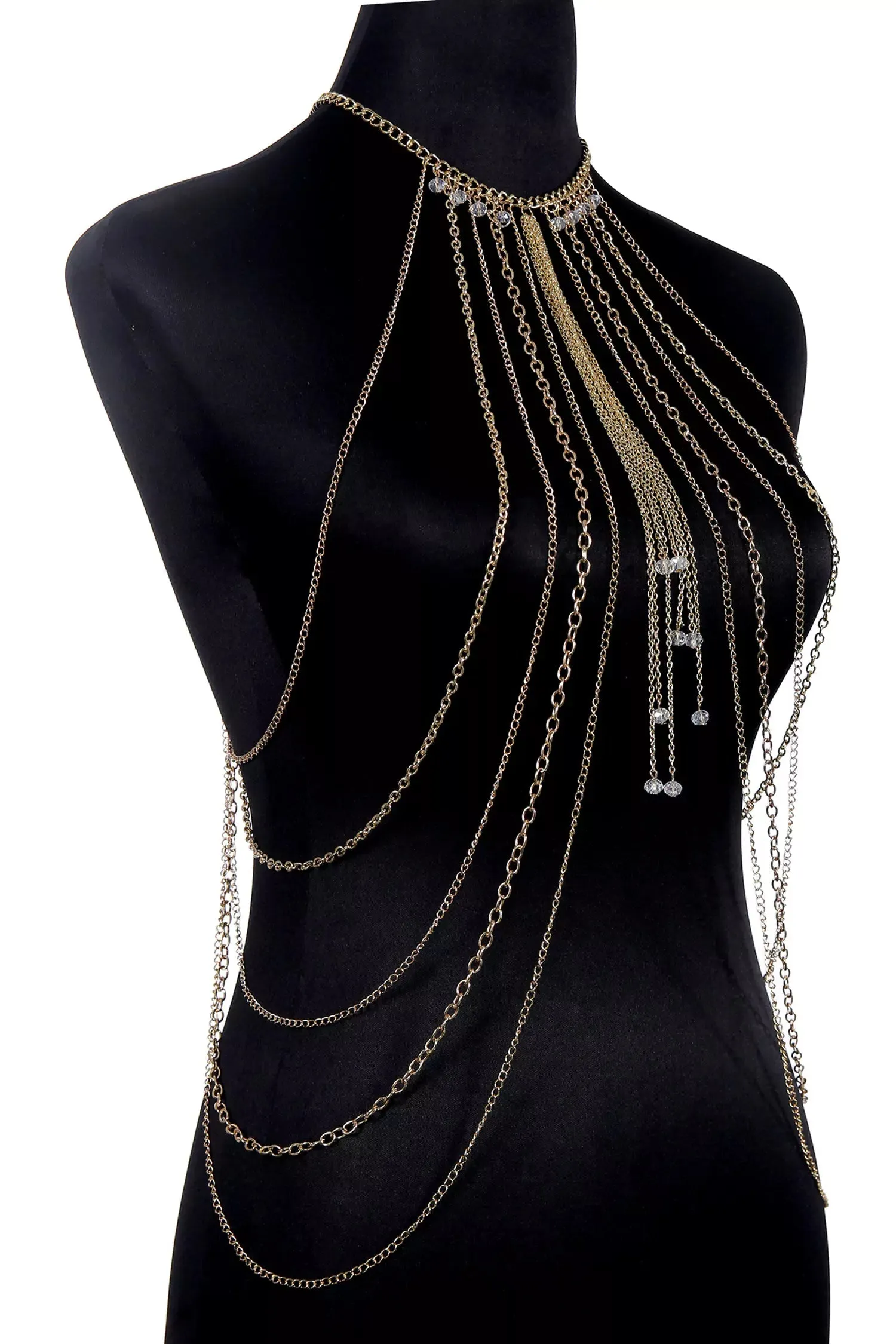 Ariyah Bikini Embellished Body Chain