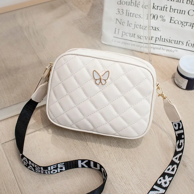Attractive Women's Rhombus Tassel Fashion Bowknot Crossbody Bags