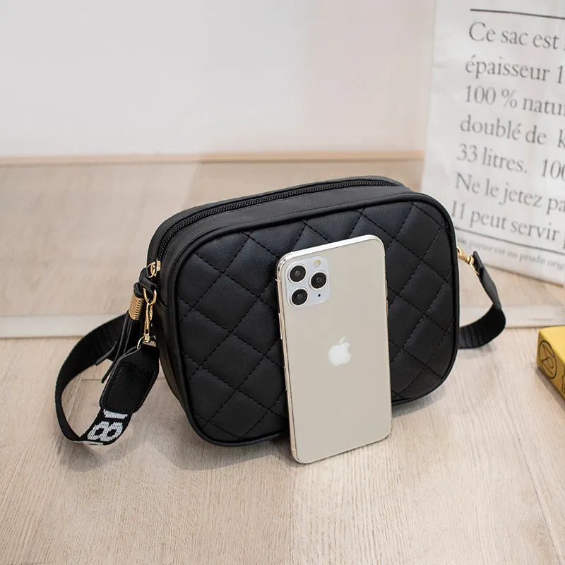 Attractive Women's Rhombus Tassel Fashion Bowknot Crossbody Bags