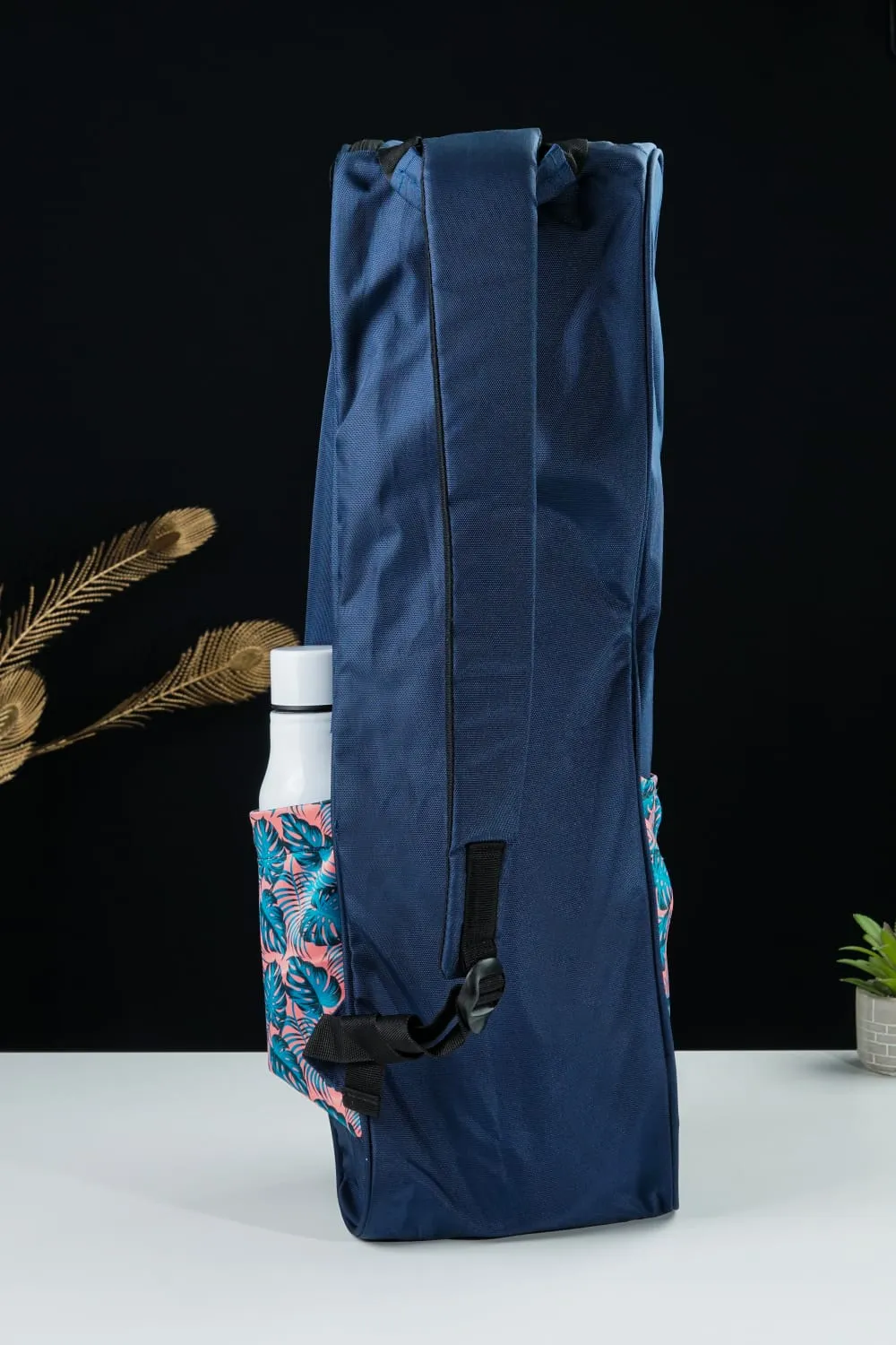 Azure Leaf Yoga Bag