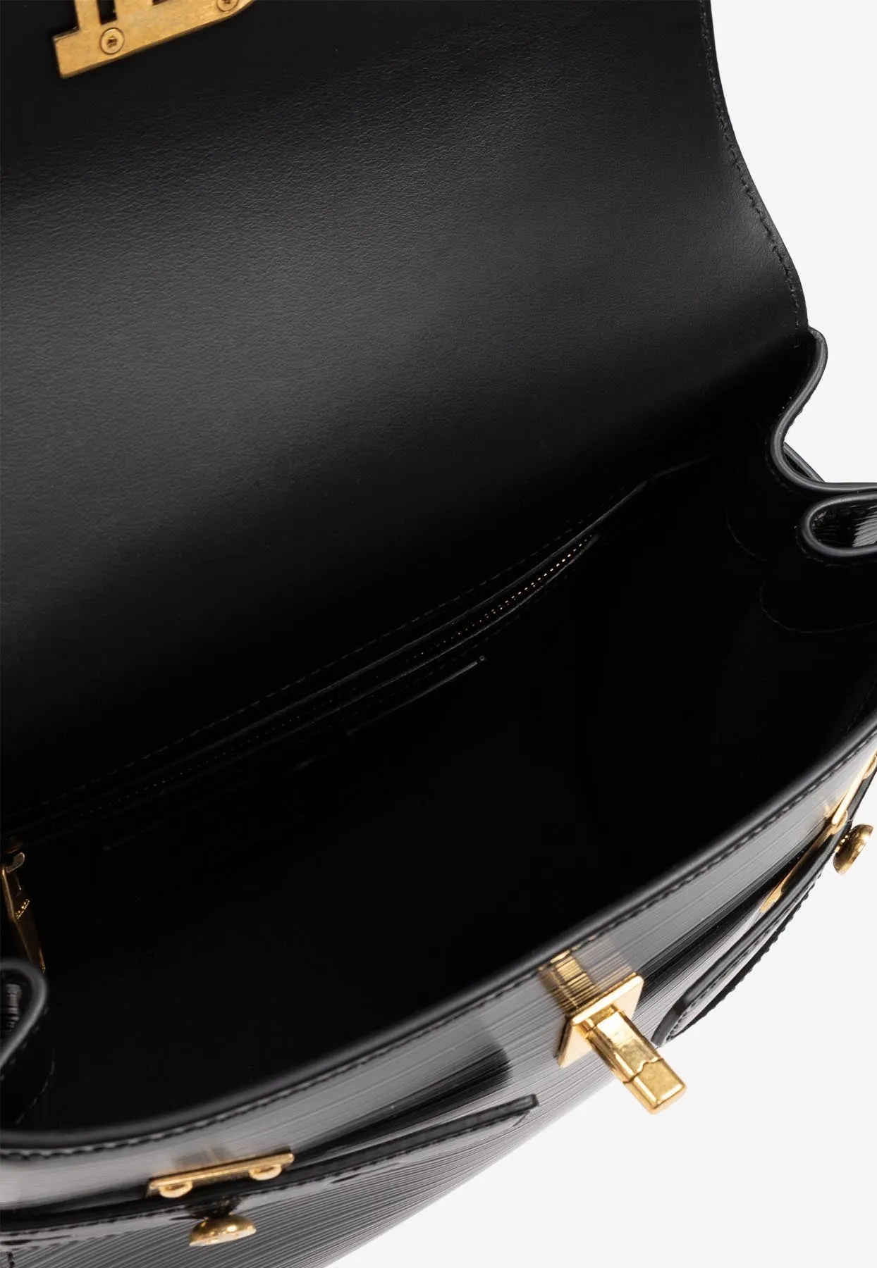 B-Buzz 23 Leather Top Handle Bag