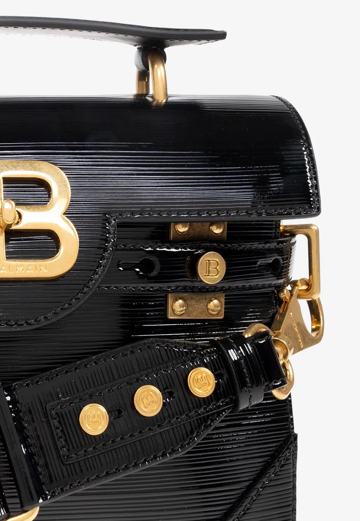 B-Buzz 23 Leather Top Handle Bag