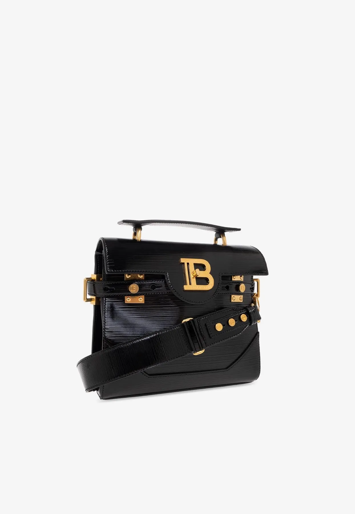 B-Buzz 23 Leather Top Handle Bag