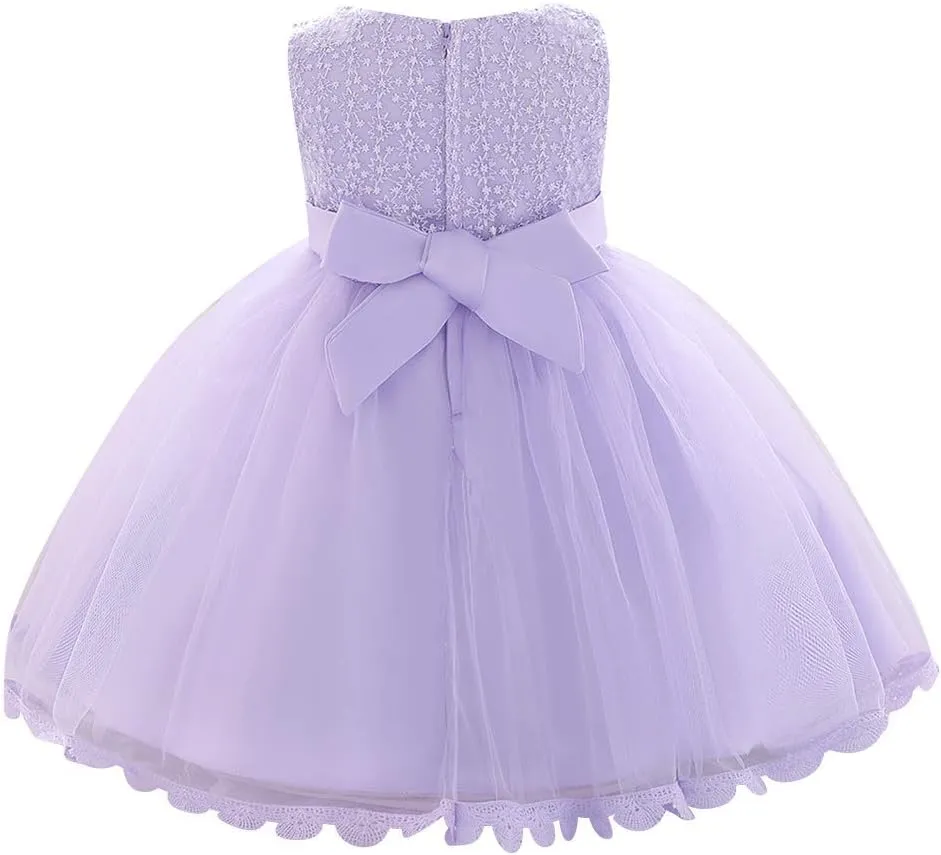 Baby Toddler Girl Tulle Tutu Dress Butterfly Flower Girl Wedding Formal Birthday Outfits Cake Smash Dresses