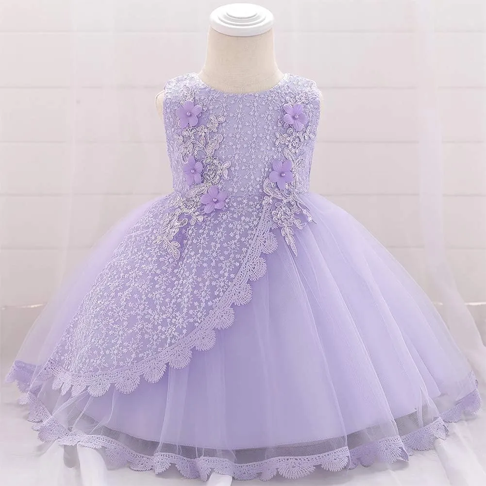Baby Toddler Girl Tulle Tutu Dress Butterfly Flower Girl Wedding Formal Birthday Outfits Cake Smash Dresses