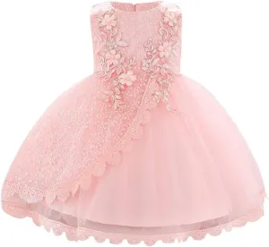 Baby Toddler Girl Tulle Tutu Dress Butterfly Flower Girl Wedding Formal Birthday Outfits Cake Smash Dresses