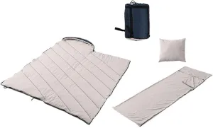 Backpack Sleeping Bag – Light and Warm and Cold Weather Sleeping Bag Suitable – Ideal for Hiking,Camping and Outdoor Adventures – Single and Double,Pink