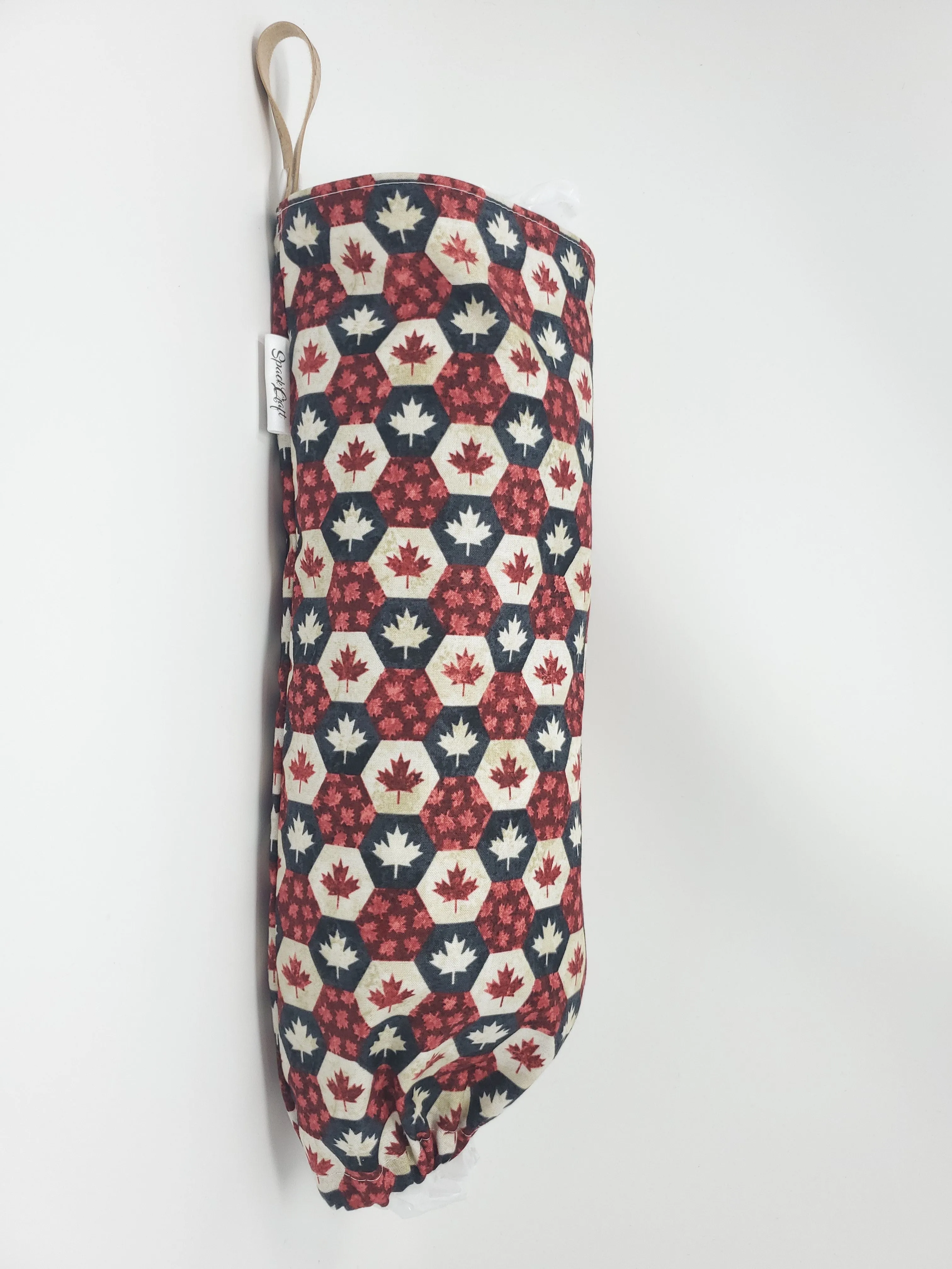Bag Holder - Canadian Hexagons