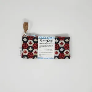 Bag Holder - Canadian Hexagons