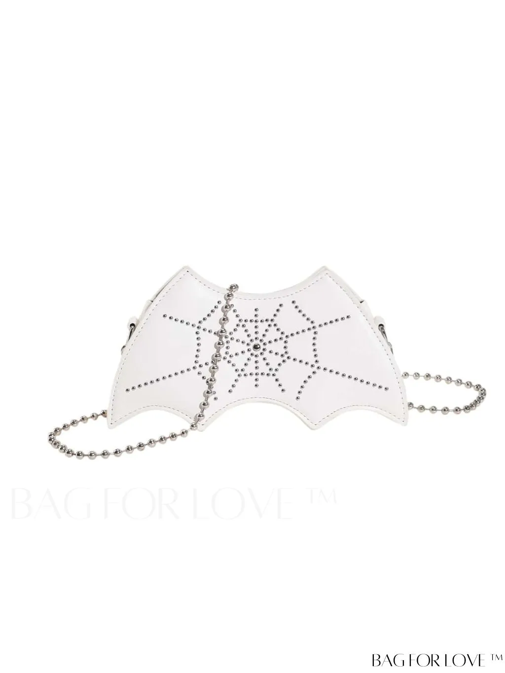 BagForLove - Stylish Bat Rivet-Embellished PU Crossbody Bag