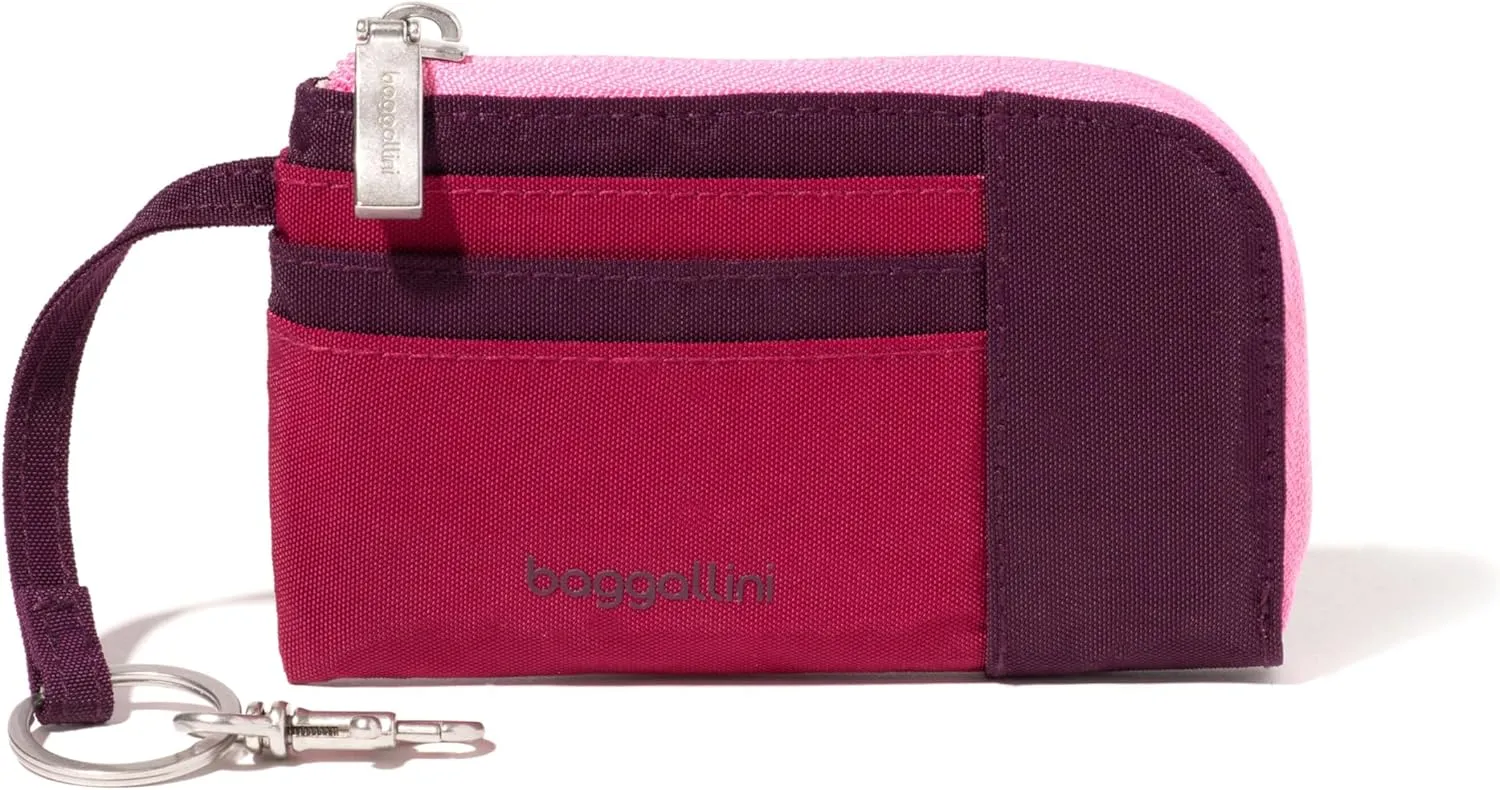 Baggallini Women's RFID Zip Card Case