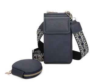 Bags Women’s Crossbody Bag/Phone Case |Navy C015