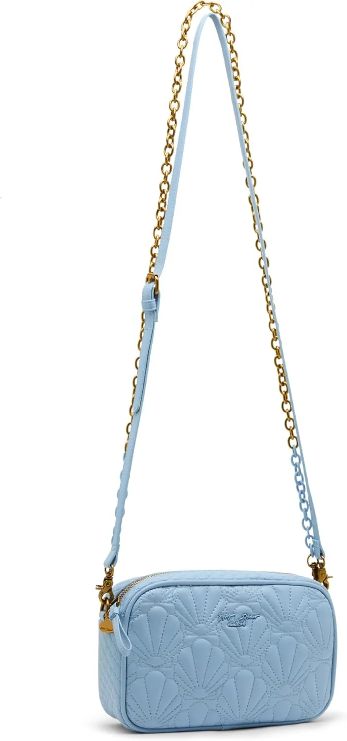 Betsey Johnson Shore Soft Camera Crossbody