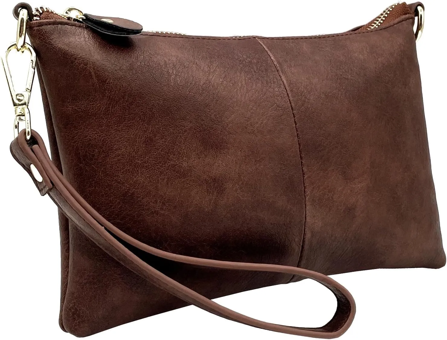 Beurlike Leather Wristlet Wallet Clutch Purses For Women Small Crossbody Phone Bags