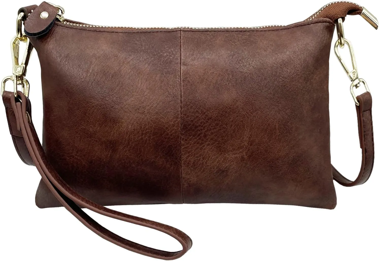 Beurlike Leather Wristlet Wallet Clutch Purses For Women Small Crossbody Phone Bags