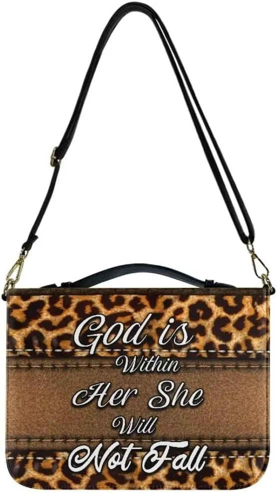 Bible Cover Case Bible Covers Carrying Bible Case Durable Multipurpose Handbag with Detachable Strap for Women Men