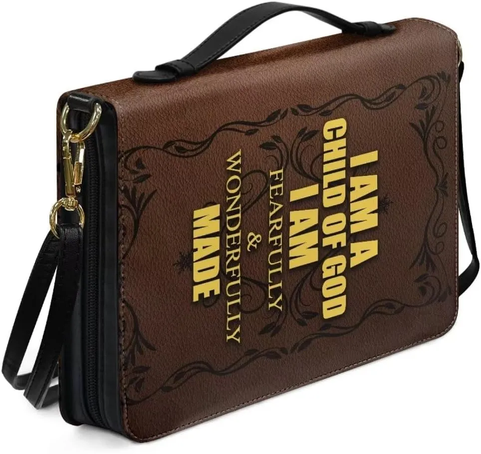 Bible Cover Case Bible Covers Carrying Bible Case Durable Multipurpose Handbag with Detachable Strap for Women Men