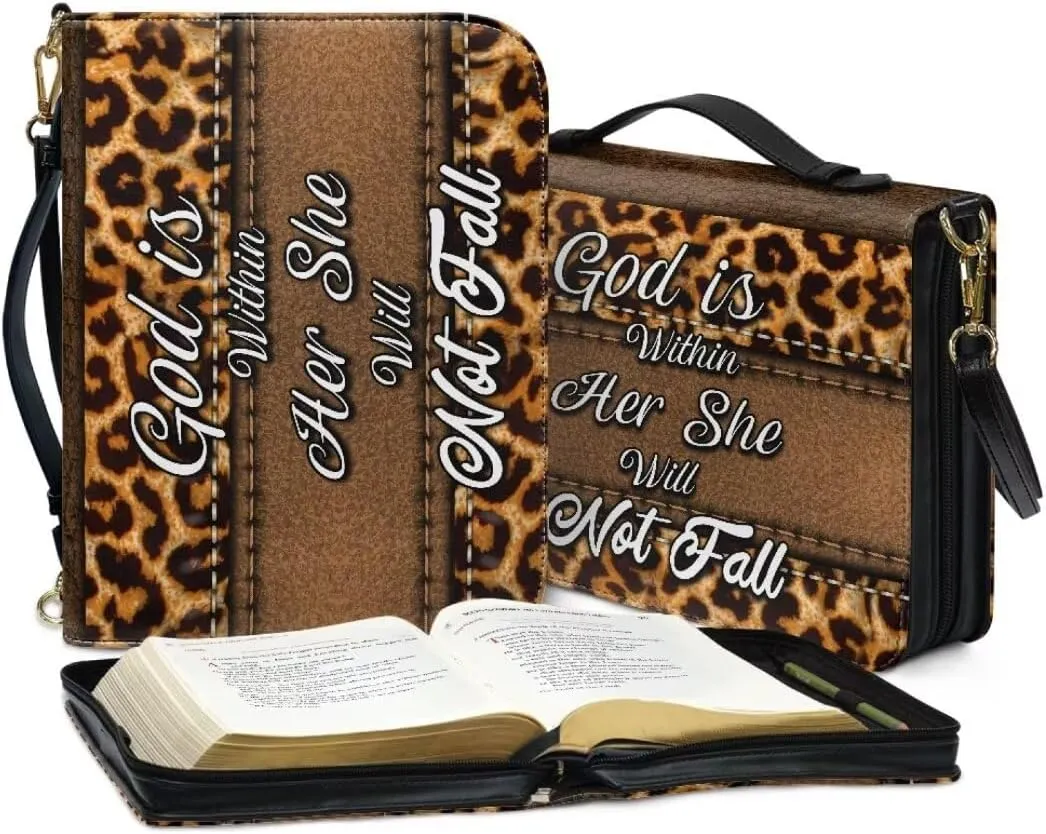Bible Cover Case Bible Covers Carrying Bible Case Durable Multipurpose Handbag with Detachable Strap for Women Men