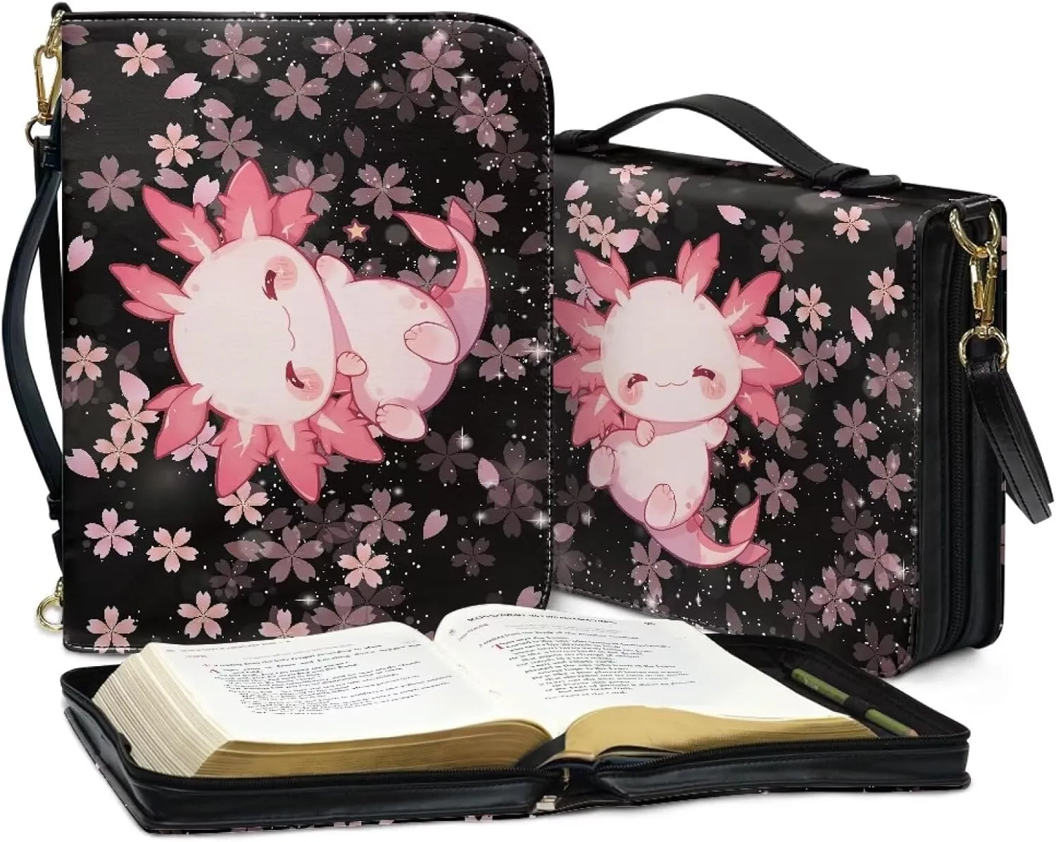 Bible Cover for Women Men Crossbody Bible Bags Church Bag