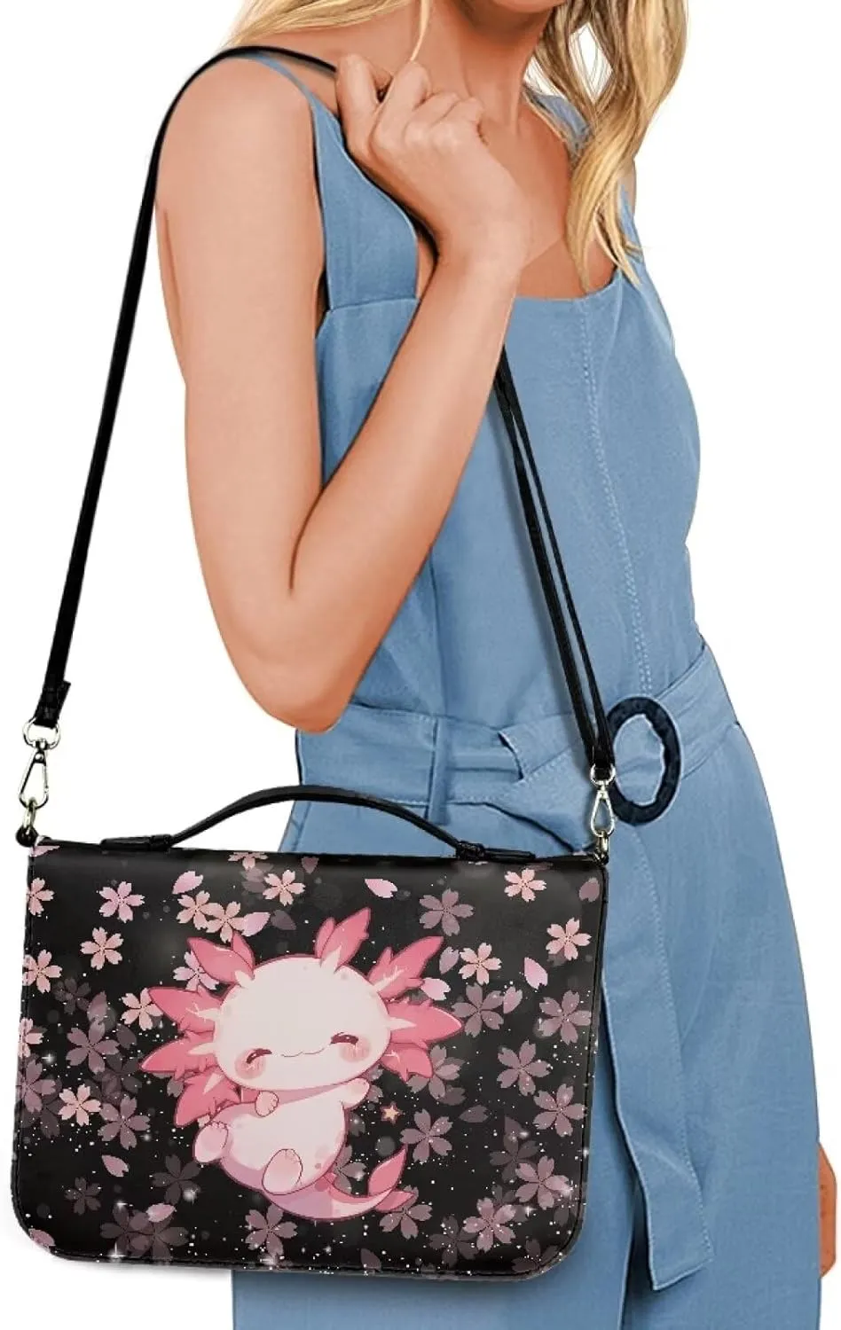 Bible Cover for Women Men Crossbody Bible Bags Church Bag