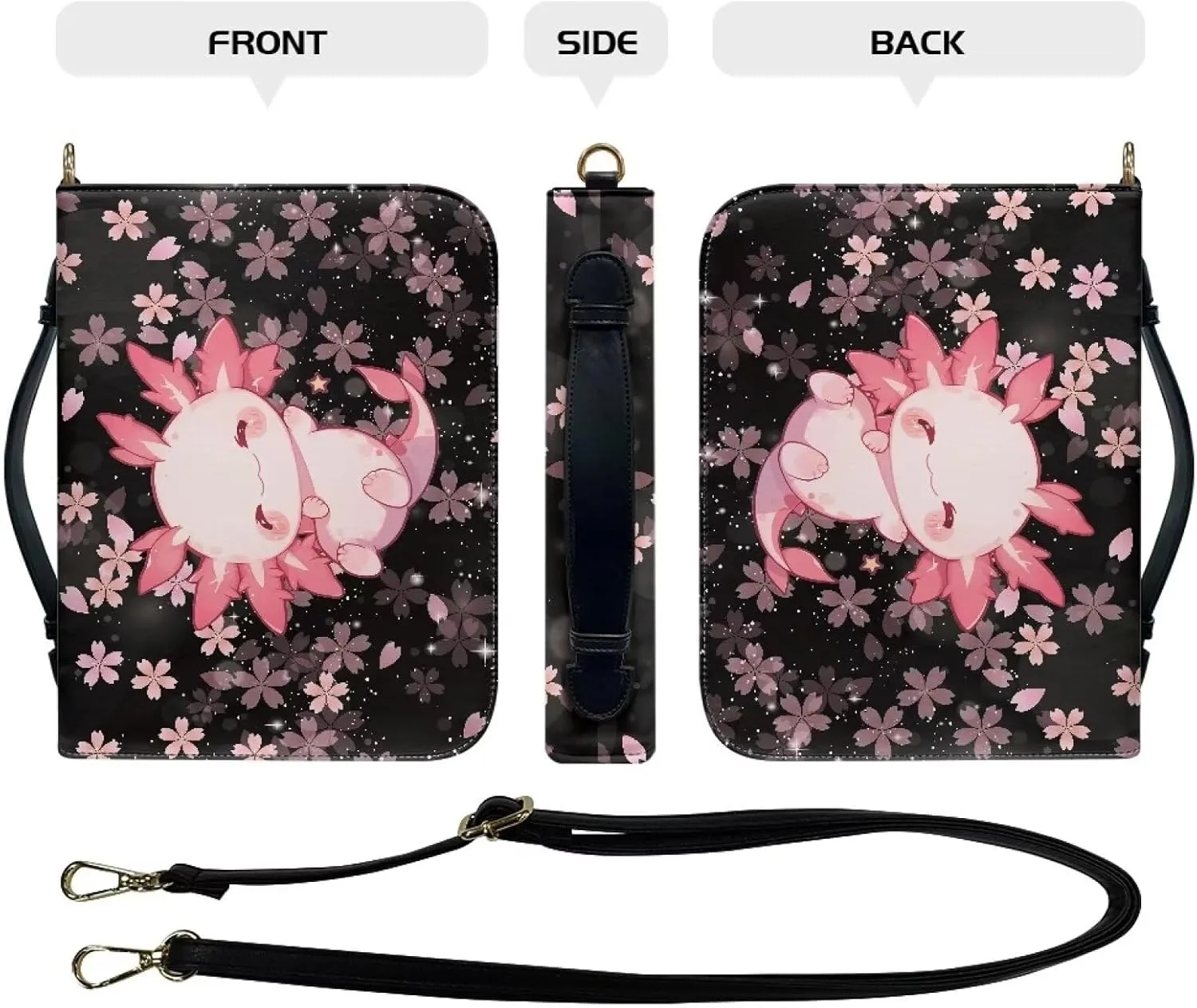 Bible Cover for Women Men Crossbody Bible Bags Church Bag