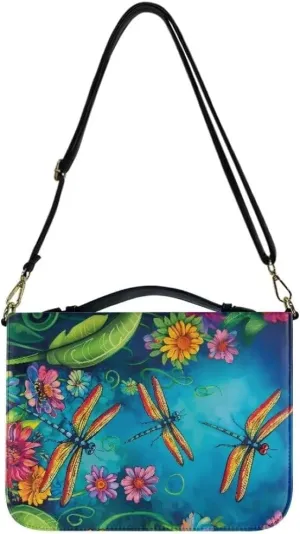 Bible Covers Bible Cover Case Large Capacity Carrying Case Bag with Multi Slots Strap for Women
