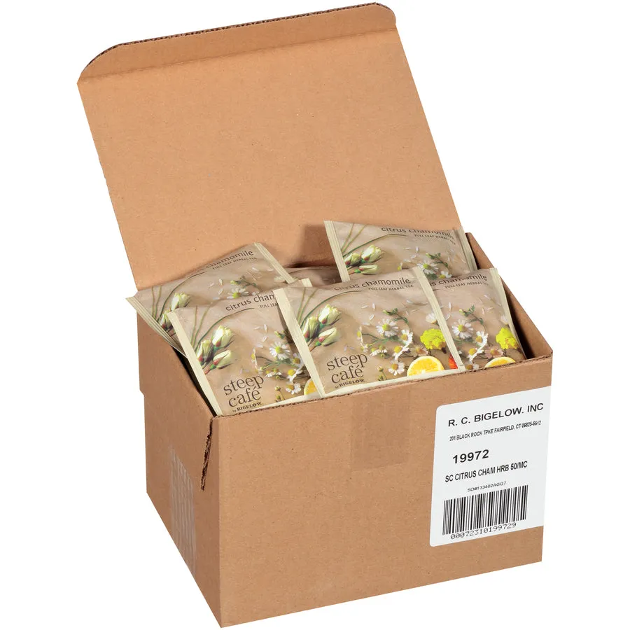Bigelow - Steep Café Teas - Case of 50 Teabags