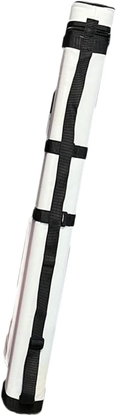 Billiard Pool Cue Stick Case Snooker Cue Storage Pouch 1/2 Cue Case with External Pocket Pouch Protector Carry Bag