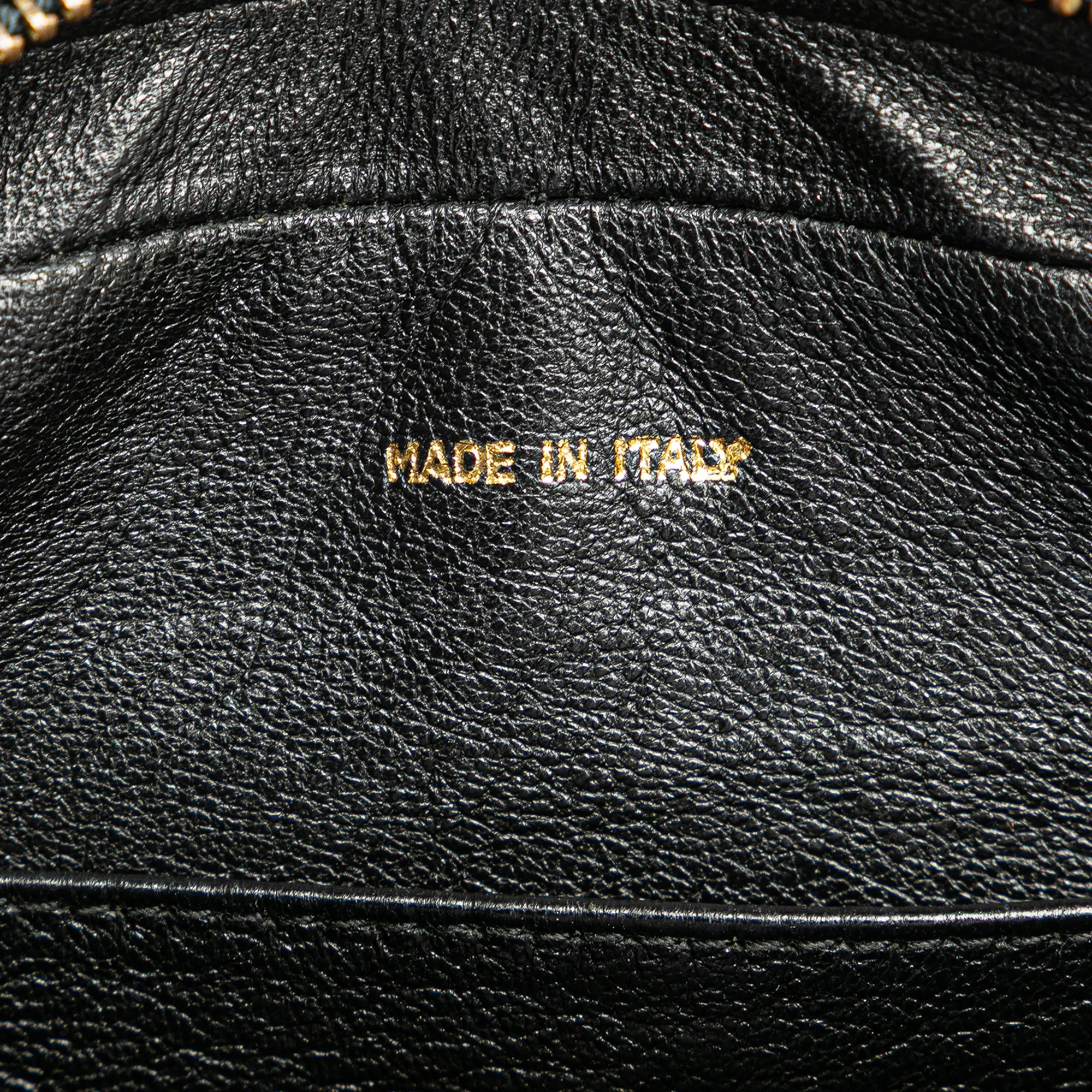 Black Chanel Mini CC Lambskin Tassel Camera Bag