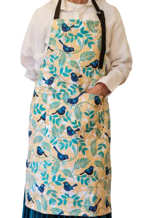 Blue Wren Apron